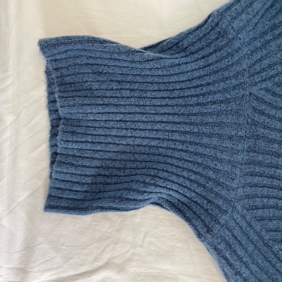 Echo Verde Long Sleeve Turtleneck Sweater Blue Women’s Size Medium NEW - Picture 5 of 10
